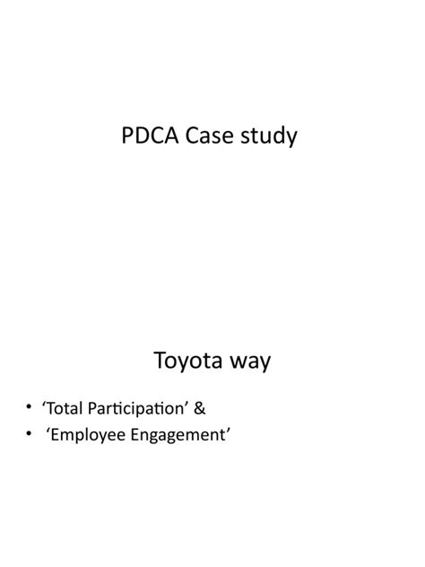 Image result for PDCA Case Study