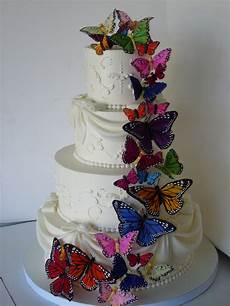 Butterfly Wedding Cake Ideas by Butterfly Wedding Cake After It Went From A Vision In Butterfly Wedding Cake Ideas