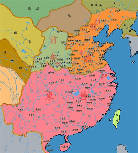 南北朝地图——中国古代南北朝地图-趣历史网