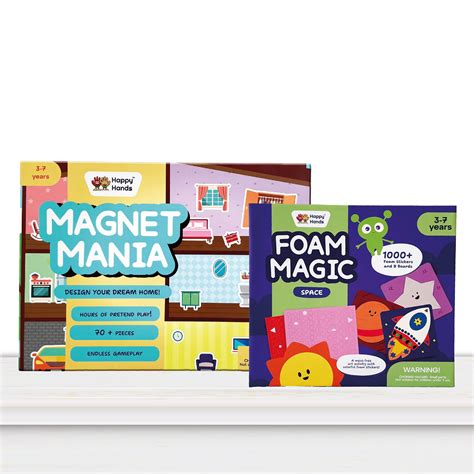 Happy Activity Combo (Magnet Mania + Foam Magic Space) – Happy Hands