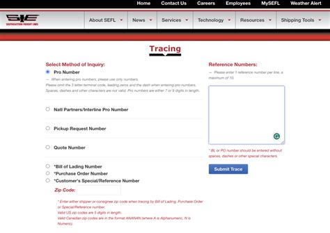 Southeastern Freight Tracking - SEFL Tracking - LBC TRACKING