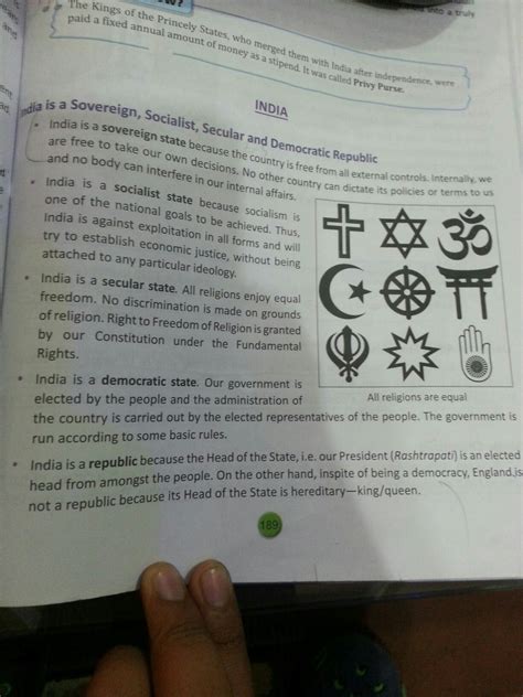 "india is a sovereign, democratic, republic."justify the statement ...