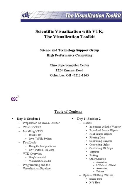 VTK Visualization 的图像结果