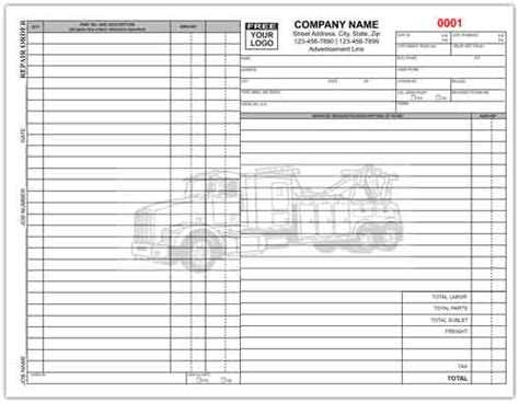 Image result for Small Engine Repair Work Order