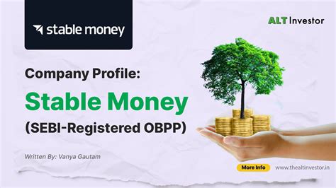 Review Of Stable Bonds: Stable Money's SEBI-Registered OBPP