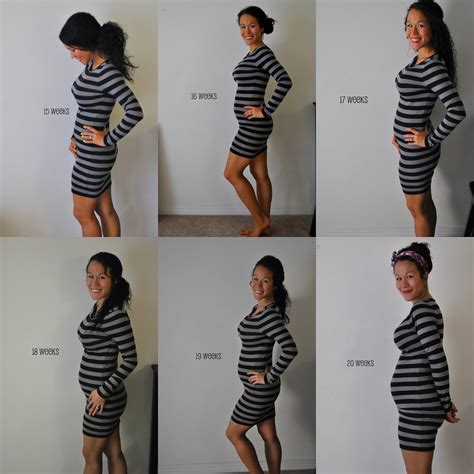 Diary of a Fit Mommy: Pregnancy Bump: Weeks 15-20