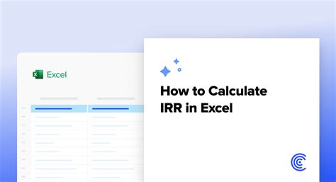 Image result for IRR Excel-Formula Error