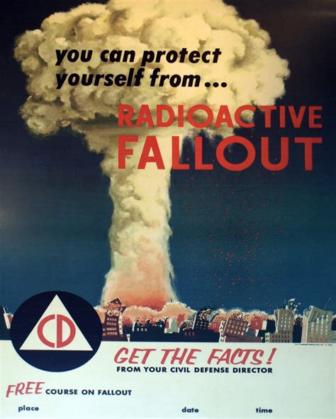 Radioactive Fallout Poster - The Other Journal
