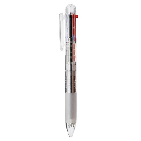 Muji 4 In 1 Pen & Pencil (Black & Red & Blue Pen & 0.5mm) : Amazon.in ...