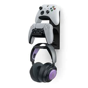 Brainwavz The Behemoth - Dual Game Controller & Headphone Stand Wall ...