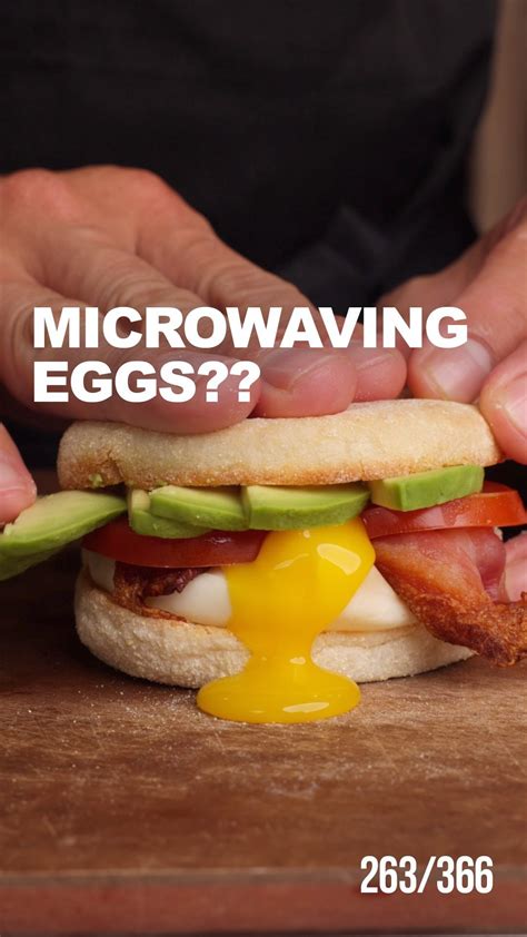 Michael Tchao | Best way to microwave eggs?? Every microwave is different, so results will vary ...