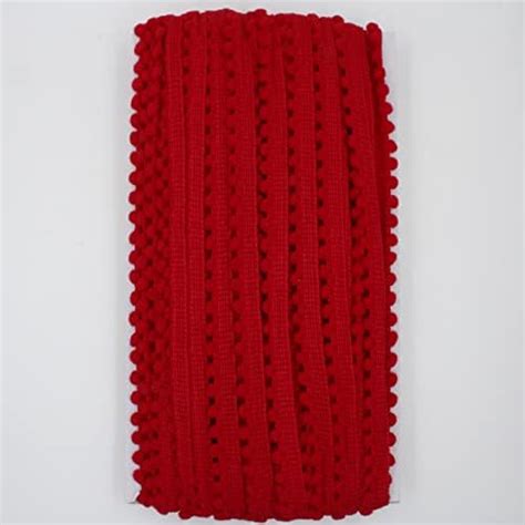 Goelx Pom Pom Lace Bundle for Decorations/Borders/Crafts - Brown 9 ...