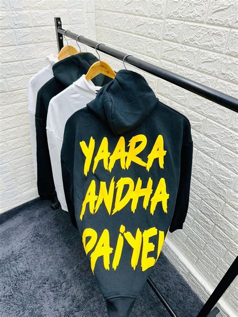 Yaarda Andha Paiyen Naan Dhawan Andha Paiyen Hoodies – Rebels