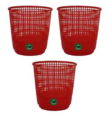 ALTRUIST Plastic Mesh Dustbin Garbage Bin for Office use, School ...