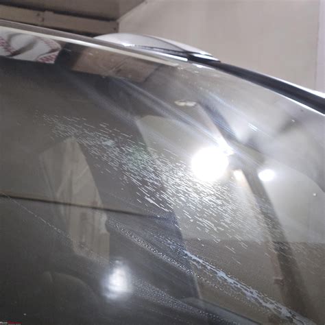 How to remove wiper marks from the windshield - Team-BHP