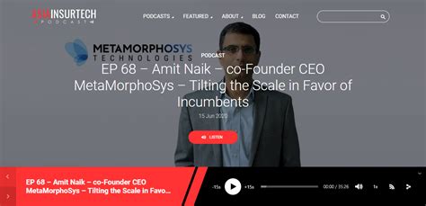 MetaMorphoSys • Digital Insurance Platform