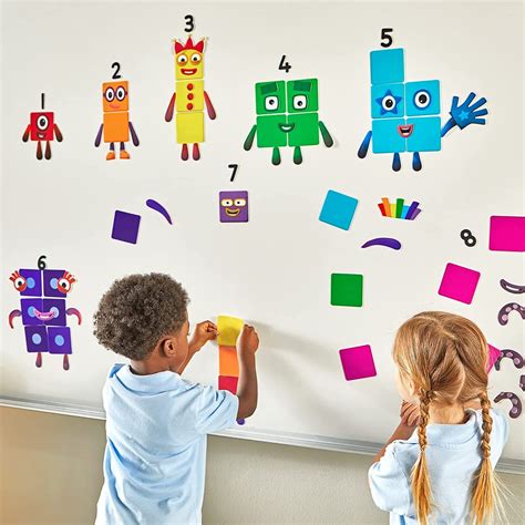 Learning Resources DD23 NUMBERBLOCKS REUSABLE CLINGS | Ubuy India