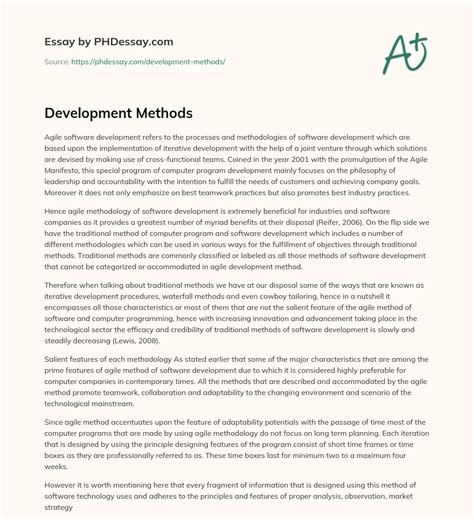 Methods of Development Essay 的图像结果