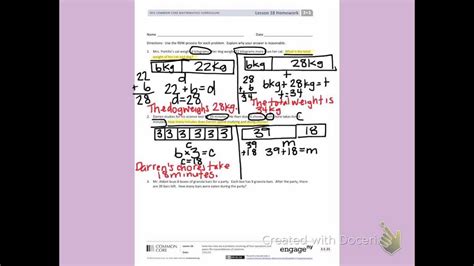 Image result for Eureka Math Lesson 16 Homework Answers