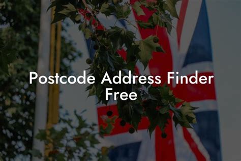 Image result for Postcode Address