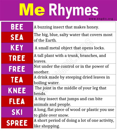 Words That Rhyme With Fun at Kayla Omay blog