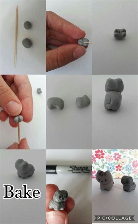Image result for Cartoon Cat Clay Tutorial