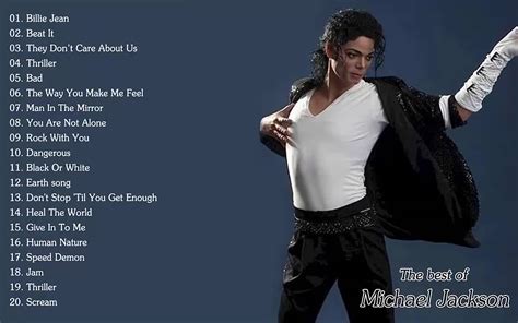 迈克尔杰克逊-精选歌曲20首_哔哩哔哩_bilibili