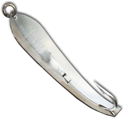 Drone Spoon 1-S 3" 3/8 Oz Silver Spoon Fishing Lure - Walmart.com