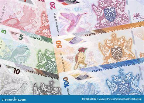 Trinidad and Tobago Dollar a New Series of Banknotes Stock Photo - Image of tobago, paper: 220055082