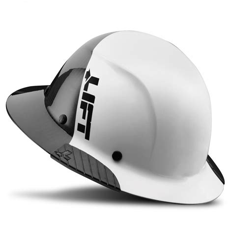 Lift Safety HDF50C-19WC DAX Fifty 50 Carbon Fiber Full Brim Hard Hat ...