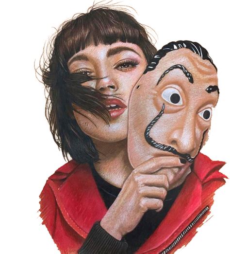 Money Heist Mask PNG 的图像结果