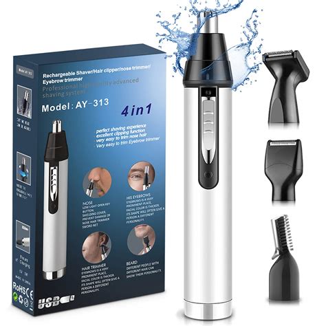 Amazon.com: Nose Hair Trimmer, USB Rechargeable Nose and Ear Hair ...