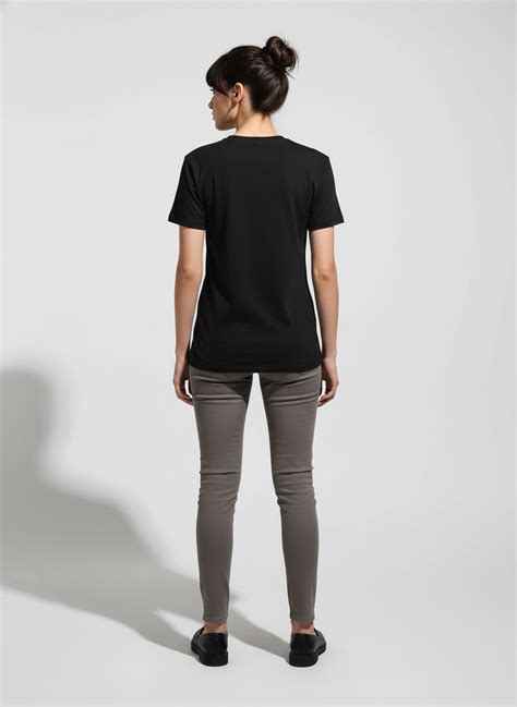 Black Oversized T-Shirt - Women's 100% Cotton Bio Wash Terry – The Modvue