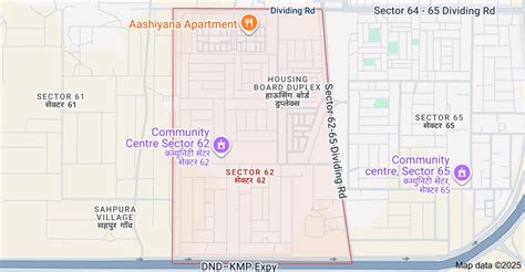 Sector 62, Faridabad - Map, Pincode, Property Rates, Photos & Reviews 2026