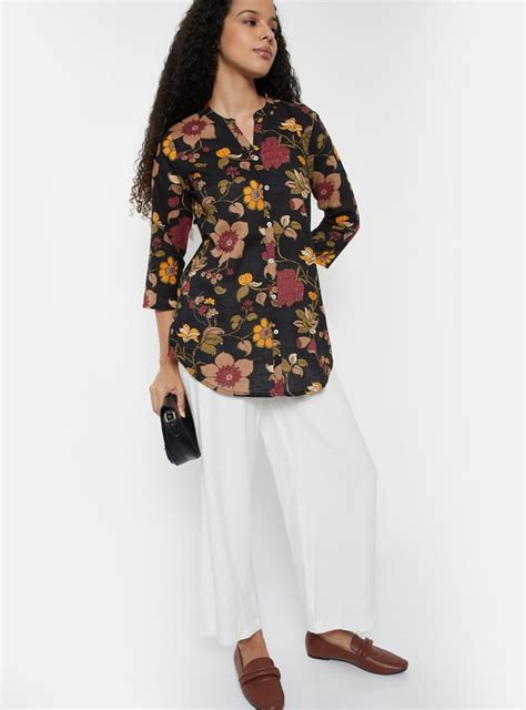 Buy Women Floral Print Kurti Online at just Rs. 499.0 - 1000016149551 ...