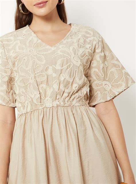 Buy Women Embroidered A-line Dress Online at just Rs. 999.0 ...