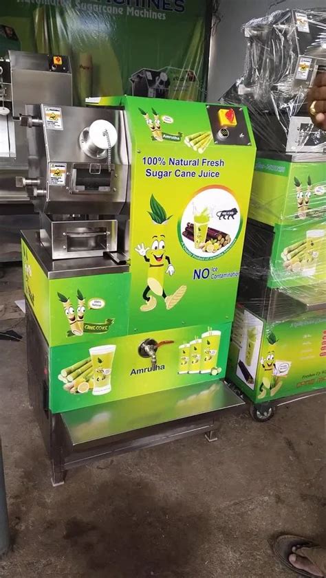 Sugarcane Juice Machine - Sugarcane juice machine with instant chiller ...