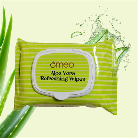 Omeo Aloe Vera Refreshing Wipes