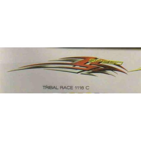 Autographix - Car Graphics - Tribal Race - Red