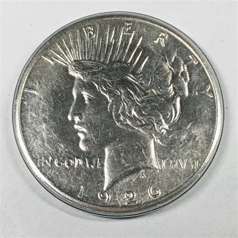 1926 Peace Silver Dollar*High Grade*Lustrous*Struck at Philadelphia*In ...