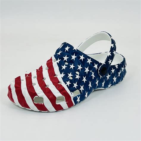 Men's Flag Pattern Slip On Platform Clogs – CRAZE