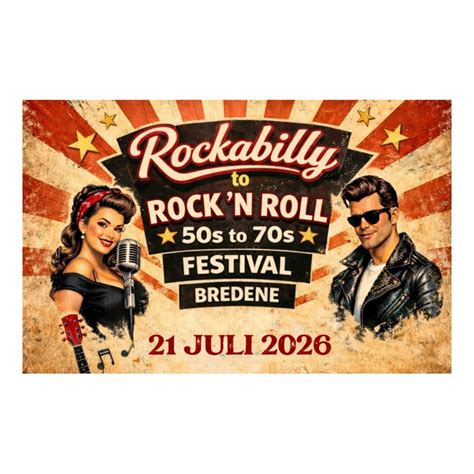 Rockabilly to Rock n Roll Festival Bredene 2026, Paelsteenveld, Bredene ...