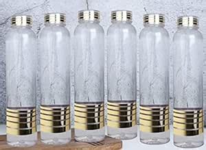 QUALIZA Fridge Plastic Water Bottles 1 litre 6ps Bottles for Fridge ...