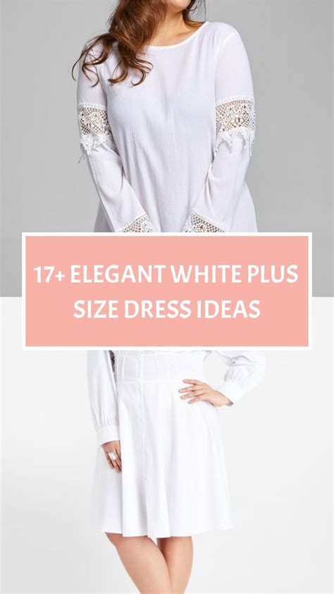 17+ Elegant White Plus Size Dress Ideas in 2024 | White plus size ...