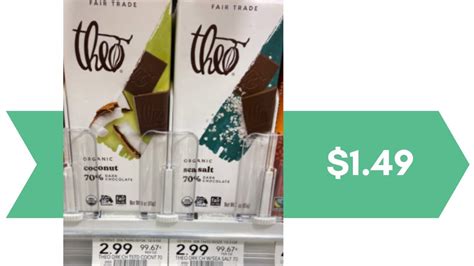 50% off Theo Chocolate Bar | Only $1.49 at Publix :: Southern Savers