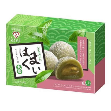 Mochi Green Tea Tokimeki 210 Gr | Greek Deli Goods - Premium Snacks And ...