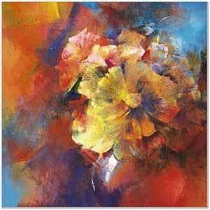 SMART ART - 'Floral Glory ' by Astrid DeVere - Fine Art Print 20x20 ...