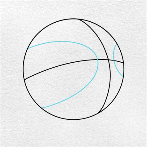 Basketball Simple Line Drawing 的图像结果