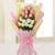 Charming Pink And White - Pink And White Rose Bouquet– Bloomsvilla