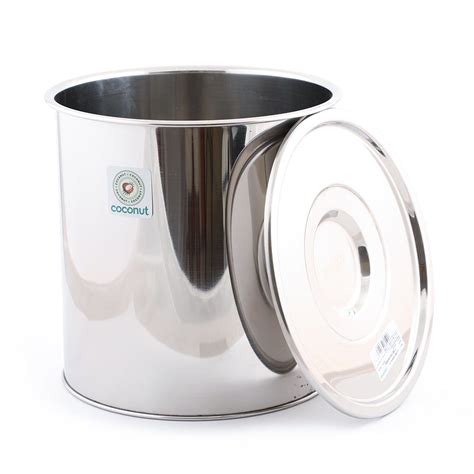 Coconut Stainless Steel Drum - Atta Tanki / Container / Drum / Pawali ...